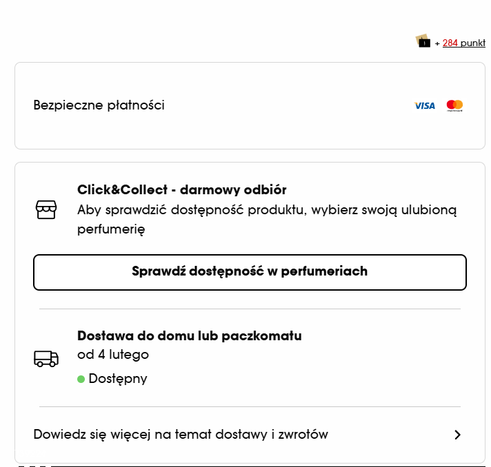 Tworzenie stron WWW SaaS – System płatności w sklepie Sephora.