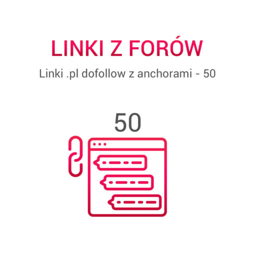 Linki .pl dofollow z anchorami - 50