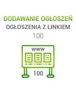 OGŁOSZENIA Z LINKIEM 100