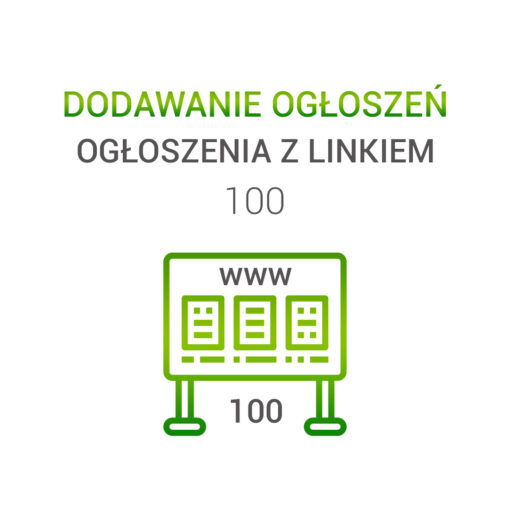 OGŁOSZENIA Z LINKIEM 100