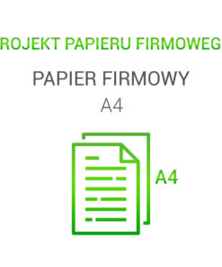 Papier firmowy A4