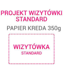 Wizytówka STANDARD papier kreda