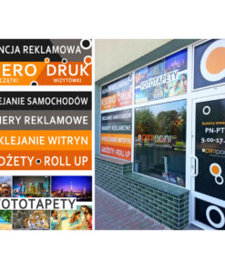 Projekt graficzny baneru - Baner FRONTLIT LAMINOWANY