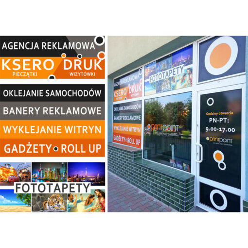 Projekt graficzny baneru - Baner FRONTLIT LAMINOWANY