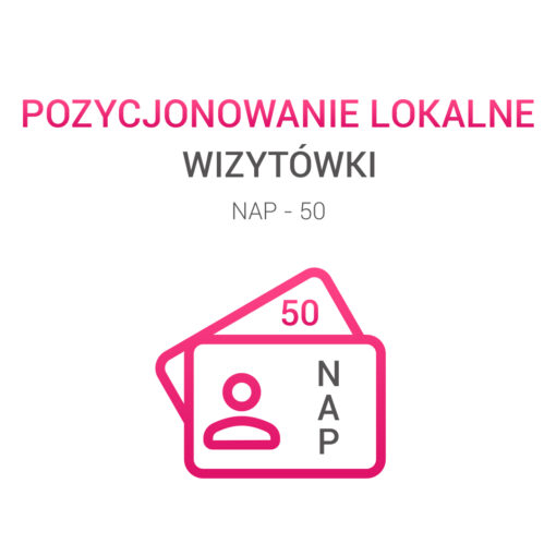 wizytówki NAP 50