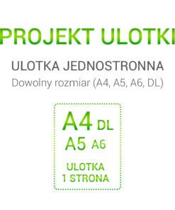 ULOTKA jednostronna