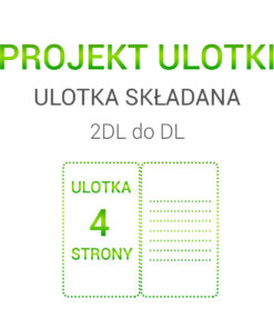 ULOTKA składana 2dl do dl