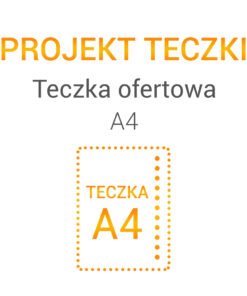 Projekt teczki - teczka A4