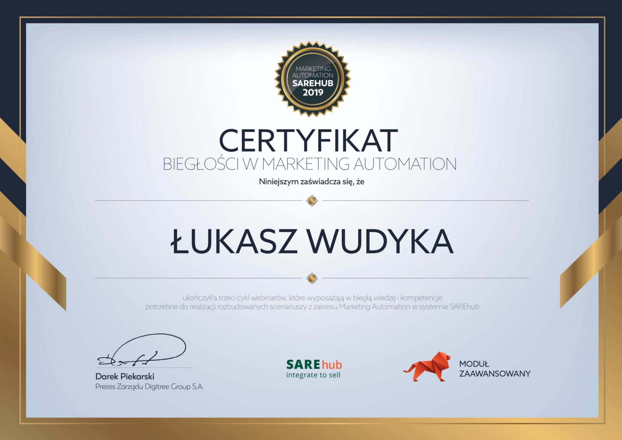 Łukasz Wudyka opinie o platformach szkoleniowych - Łukasz Wudyka certyfikaty