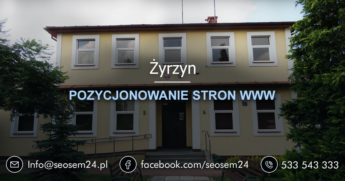 Pozycjonowanie stron www Żyrzyn