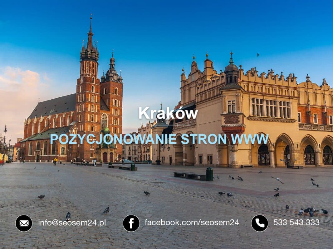 Pozycjonowanie stron www Kraków
