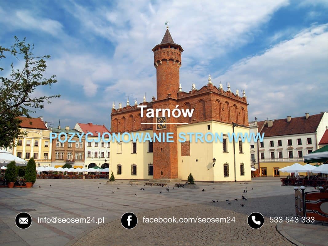 Pozycjonowanie stron www Tarnów