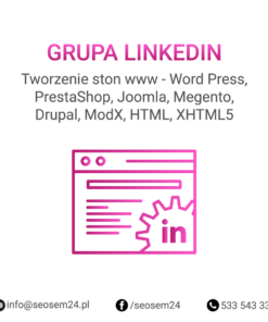 Grupa Linkedin Tworzenie stron www