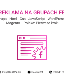 Grupa Facebook - Html - Css - JavaScript - WordPress - Magento - Polska: Pierwsze Kroki