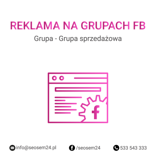 Grupa Facebook - Grupa sprzedażowa