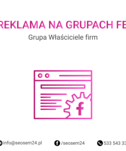 Grupa Facebook - Właściciele firm