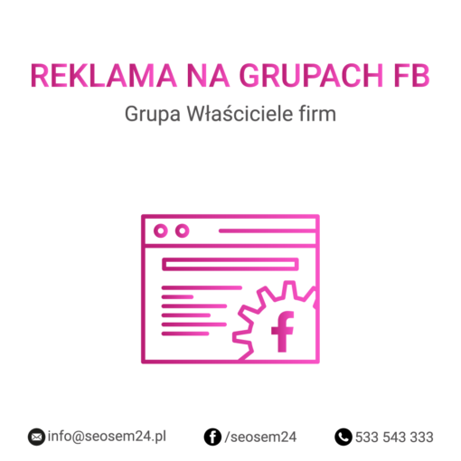 Grupa Facebook - Właściciele firm