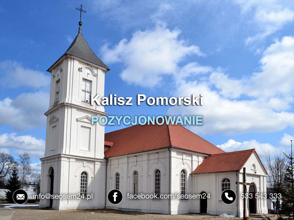 Pozycjonowanie Kalisz Pomorski