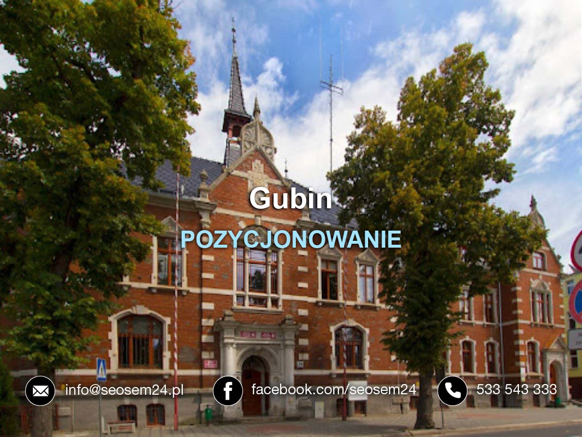 Pozycjonowanie Gubin