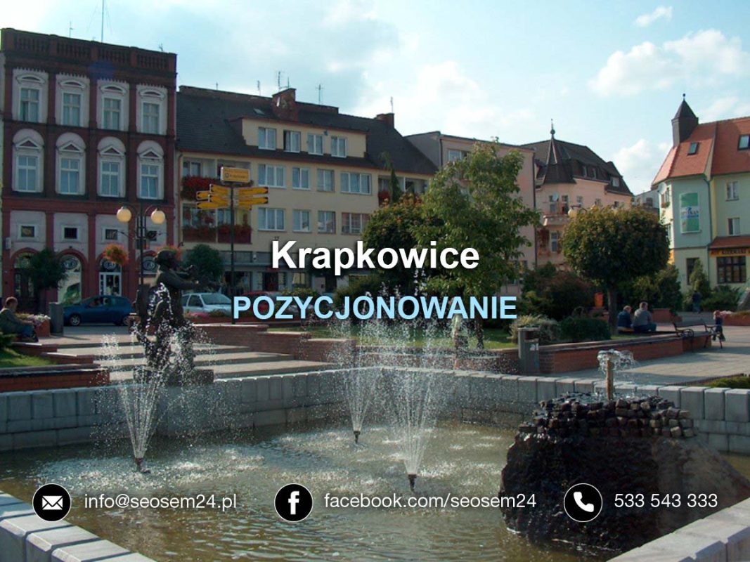 Pozycjonowanie Krapkowice