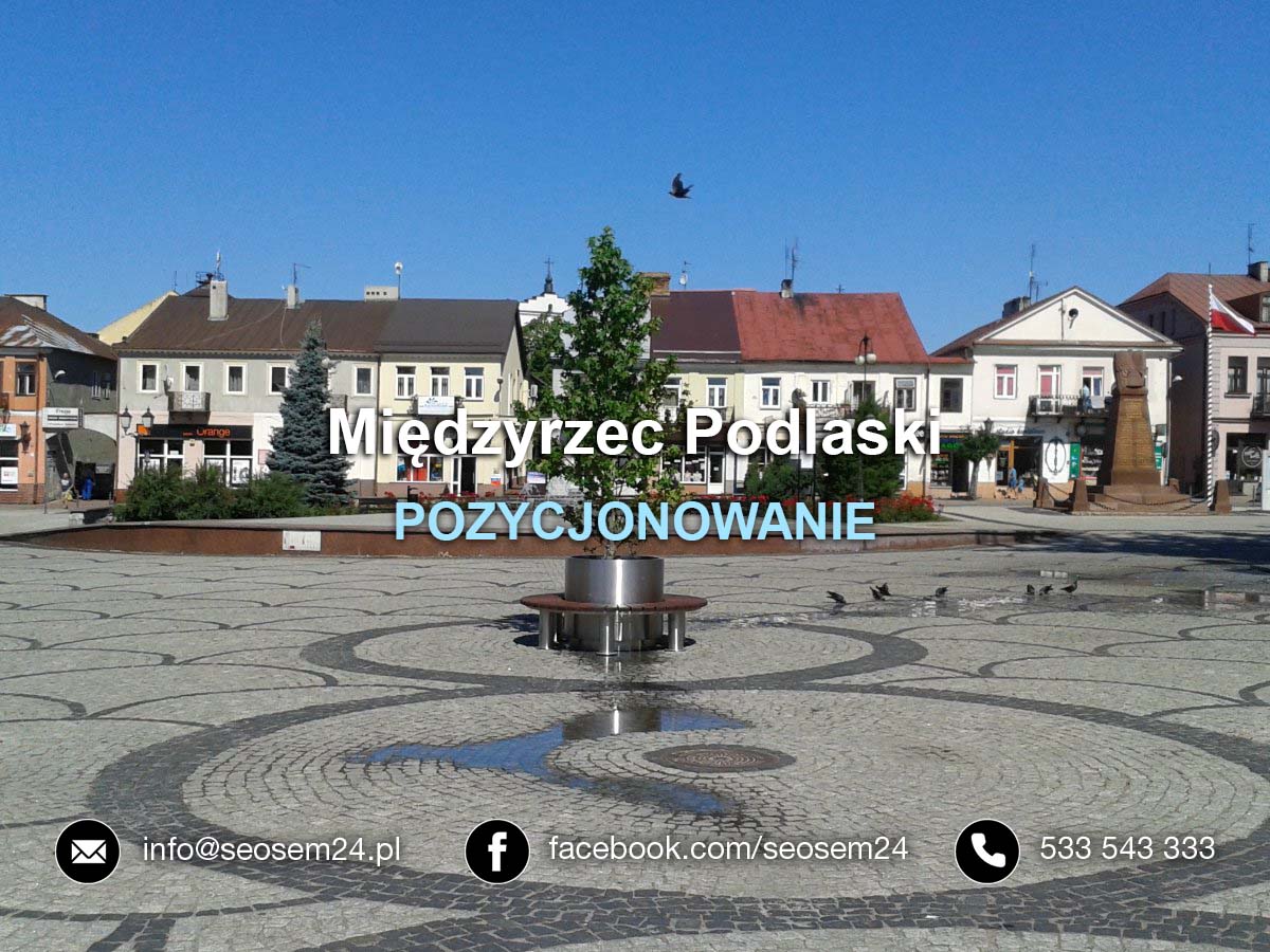 Pozycjonowanie Międzyrzec Podlaski