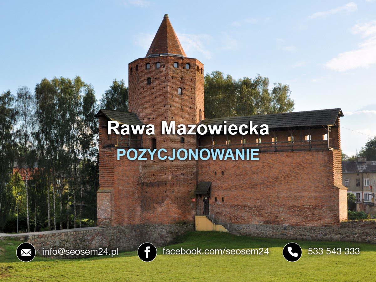 Pozycjonowanie Rawa Mazowiecka