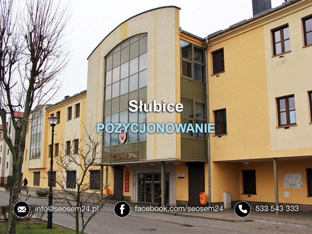 Pozycjonowanie Słubice