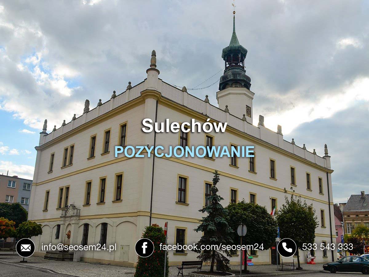 Pozycjonowanie Sulechów