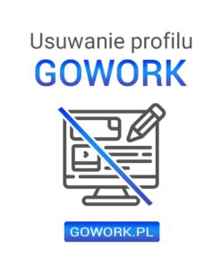 usuwanie profilu gGoWork