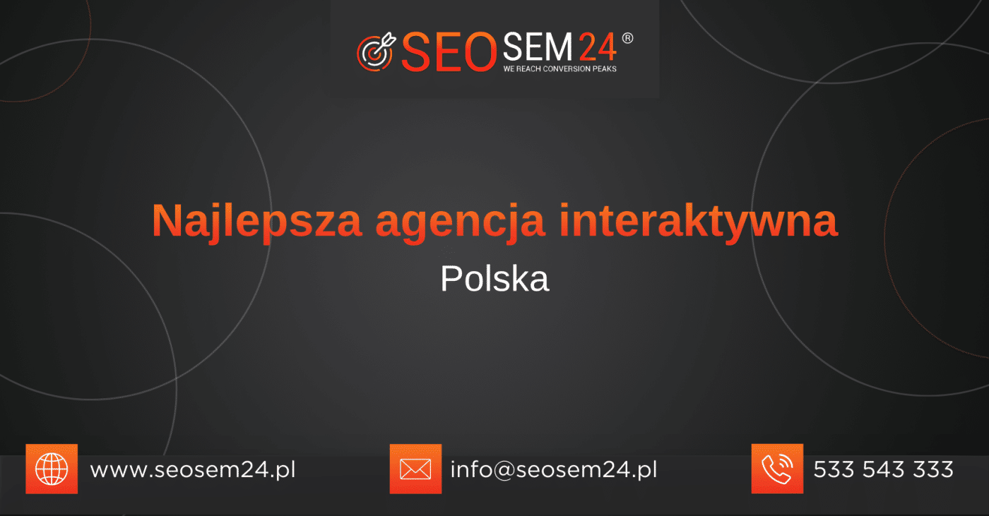 Najlepsza agencja interaktywna w Polsce