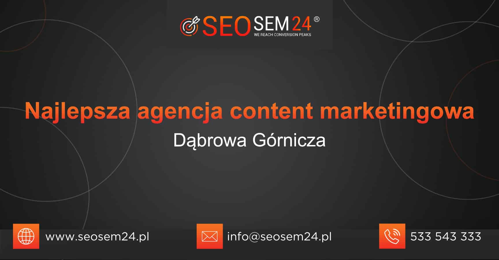 Najlepsza agencja content marketingowa w Dąbrowie Górniczej