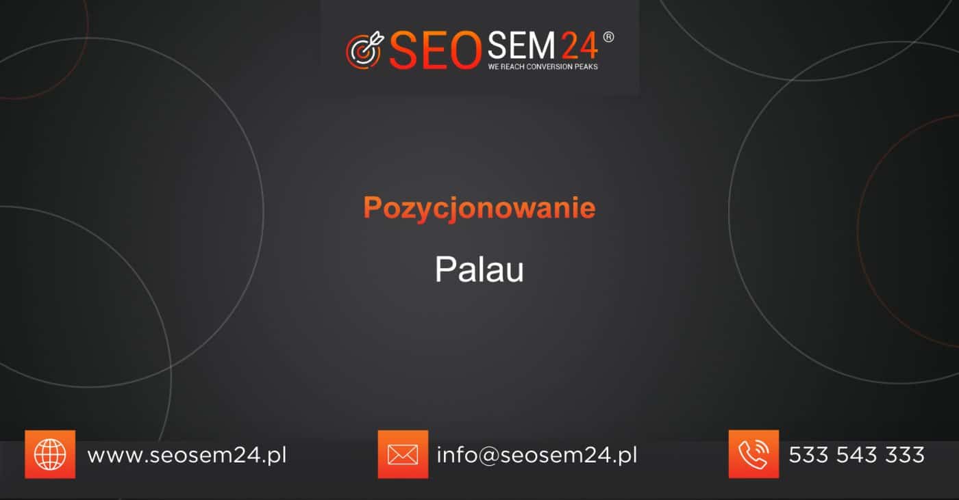 Pozycjonowanie Palau