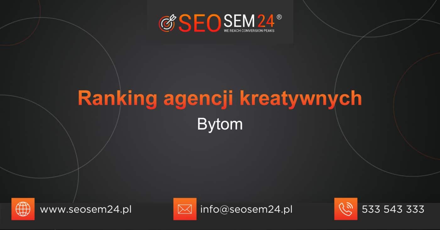 Ranking agencji kreatywnych w Bytomiu