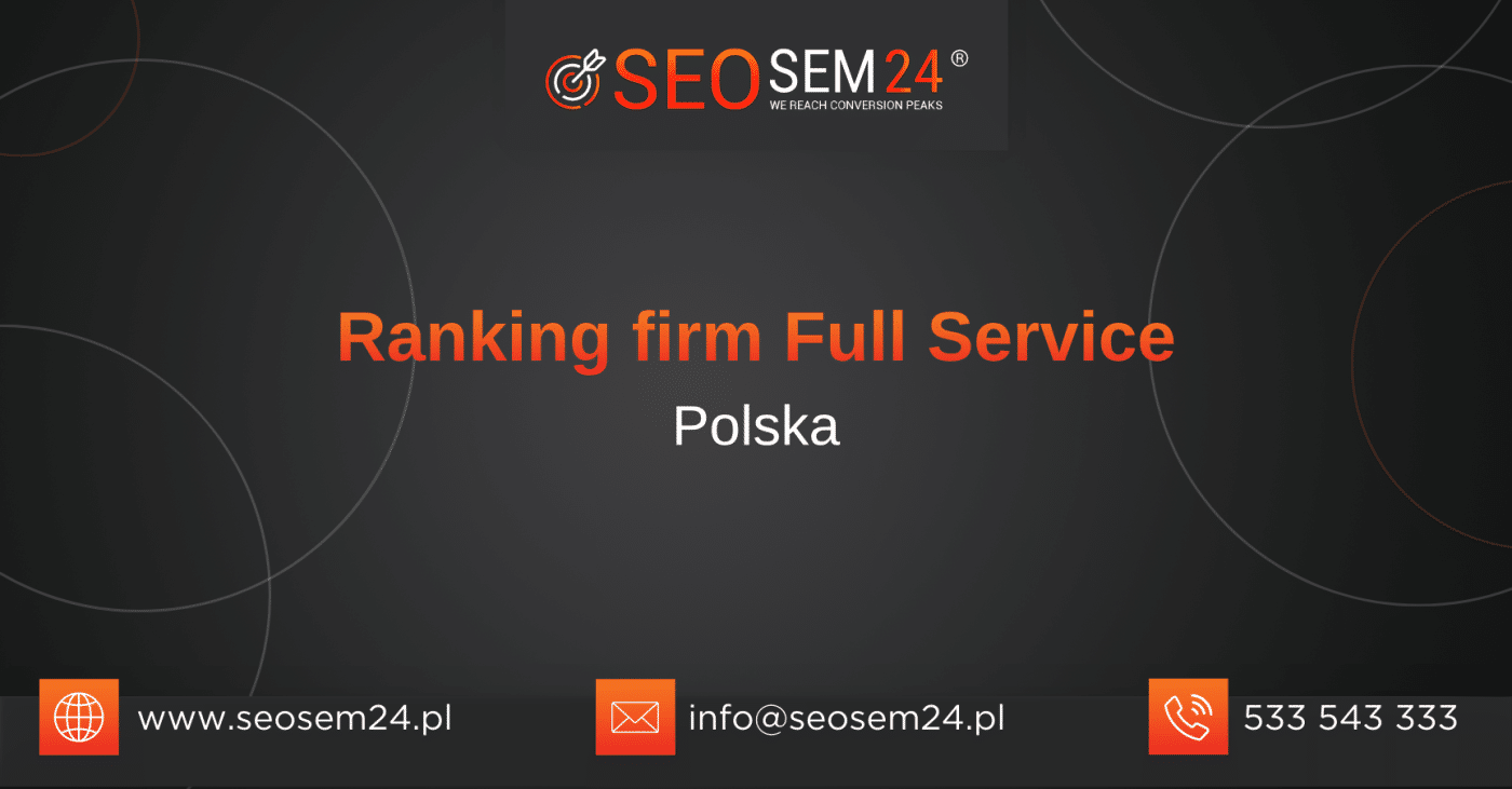 Ranking firm Full Service
