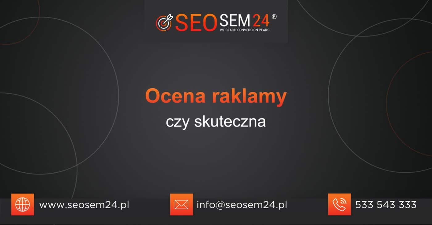 ocena reklamy czy skuteczna