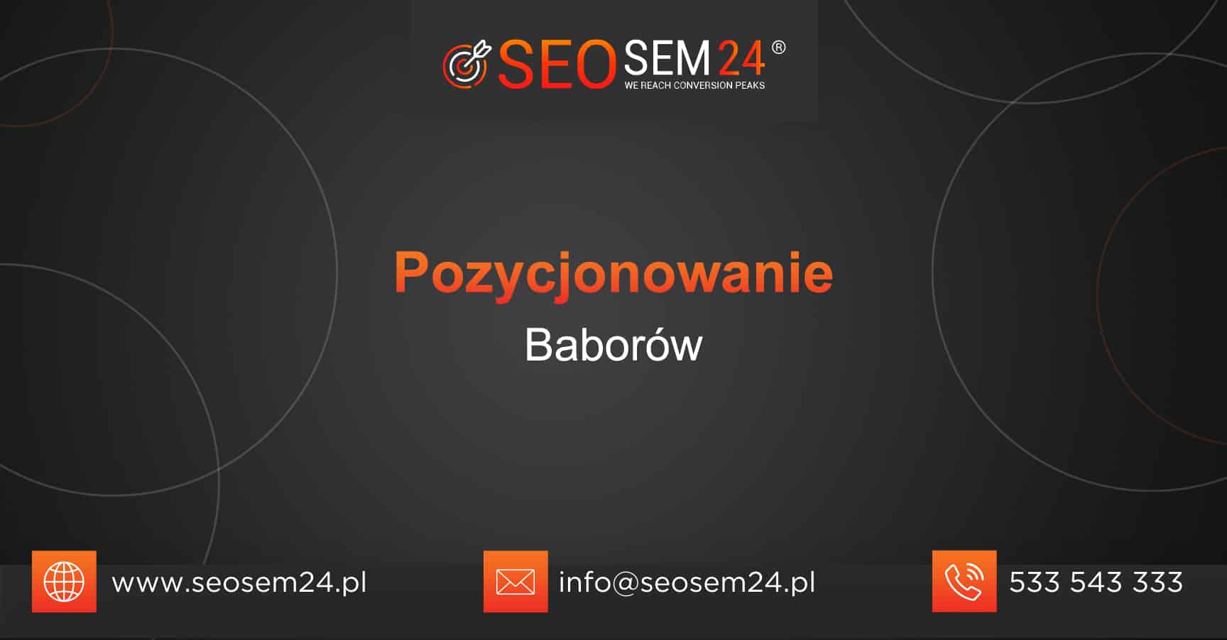 Pozycjonowanie Baborów