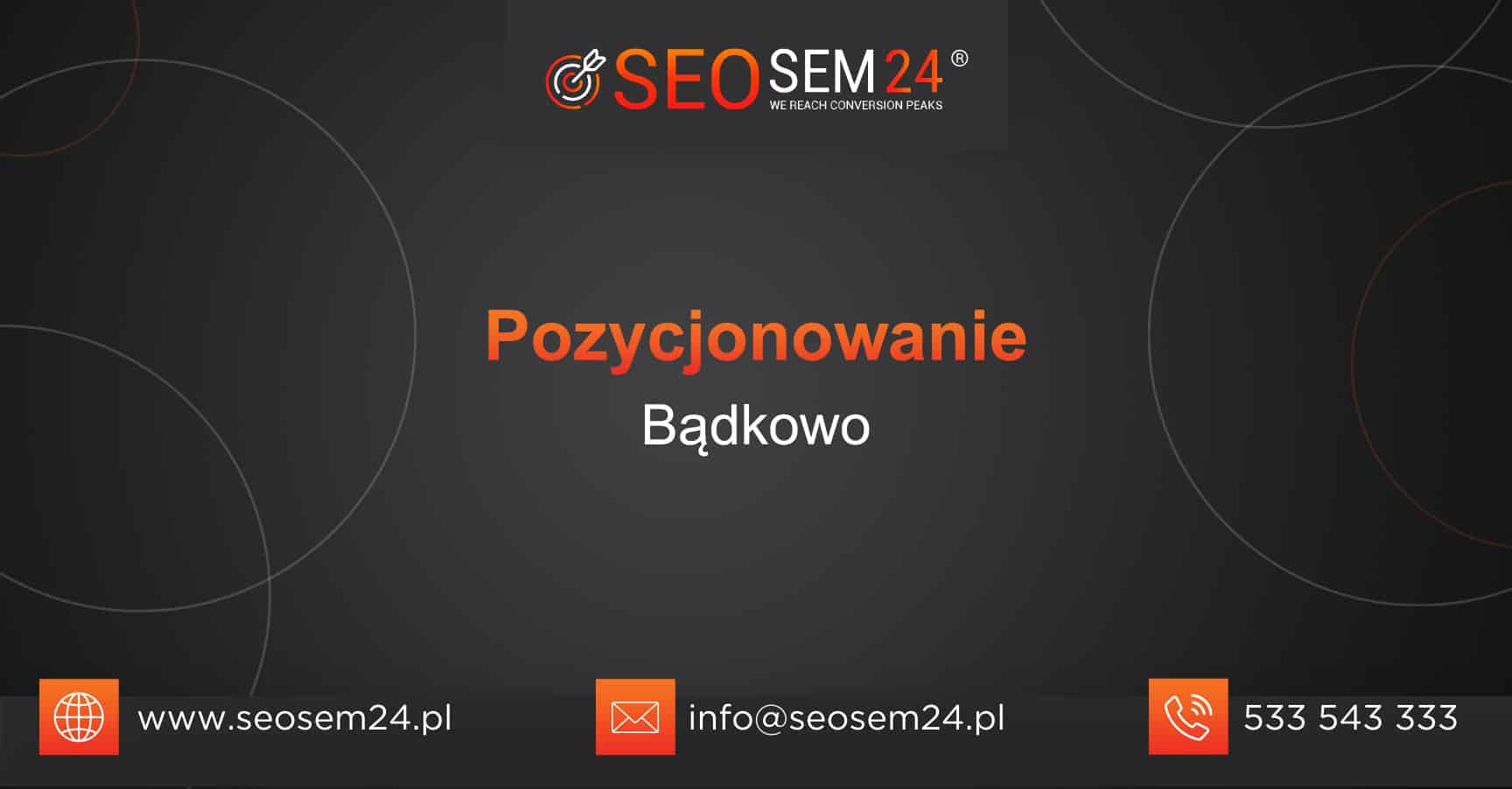 Pozycjonowanie Bądkowo