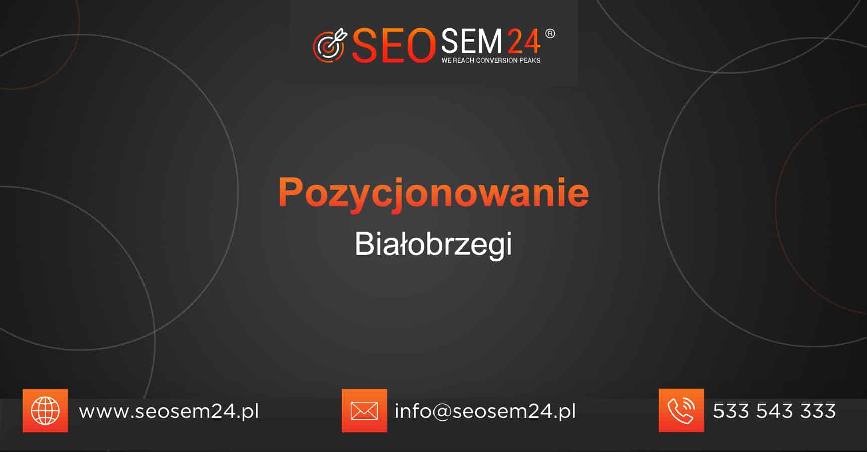 Pozycjonowanie Białobrzegi