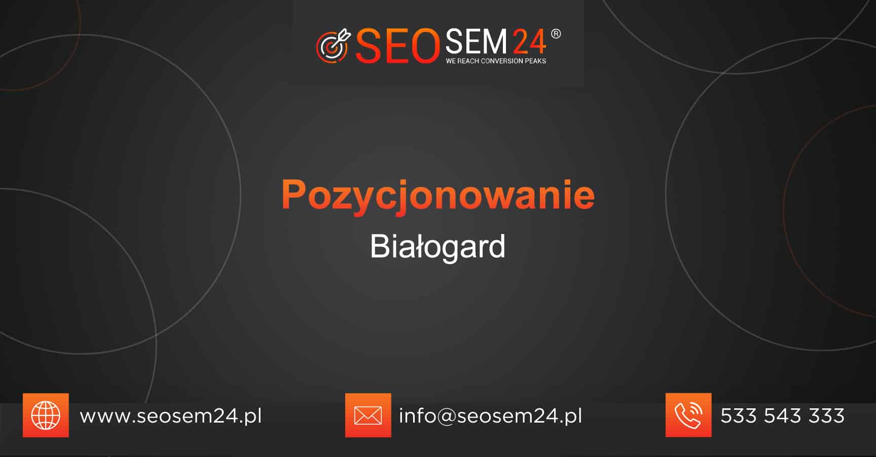 Pozycjonowanie Białogard