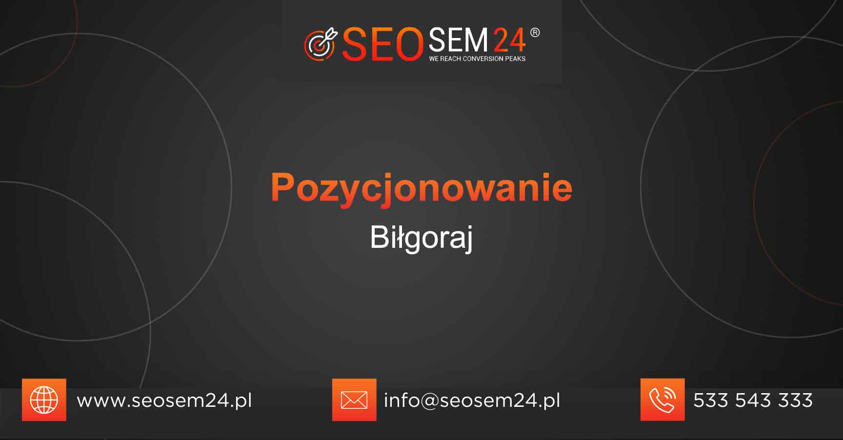 Pozycjonowanie Biłgoraj