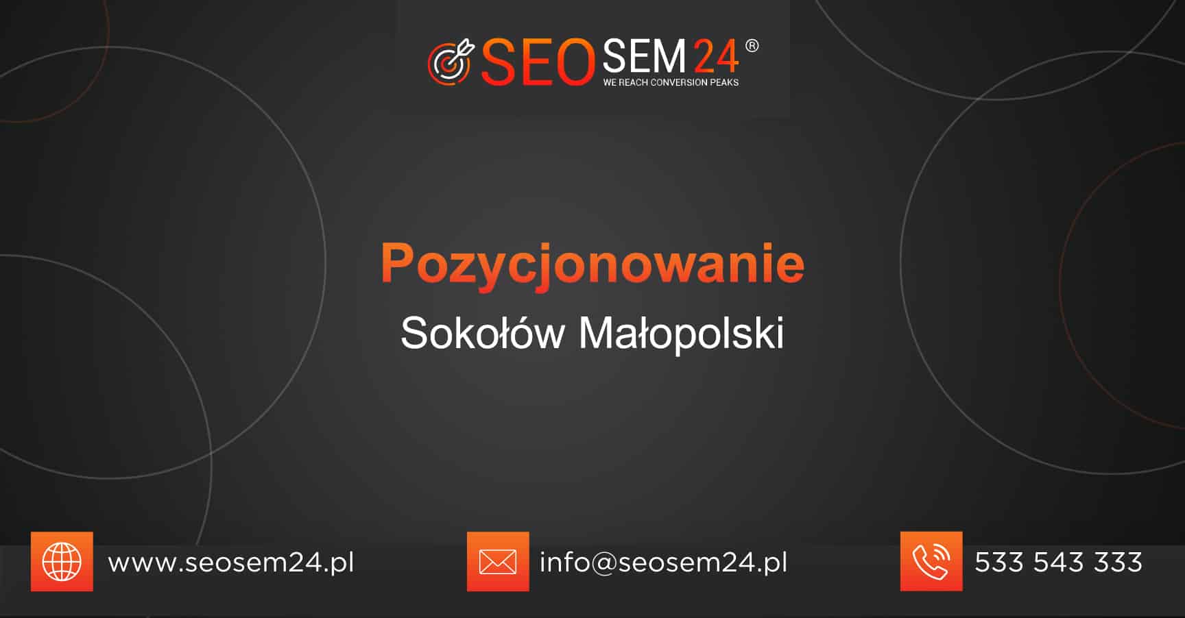 Pozycjonowanie Sokołów Małopolski