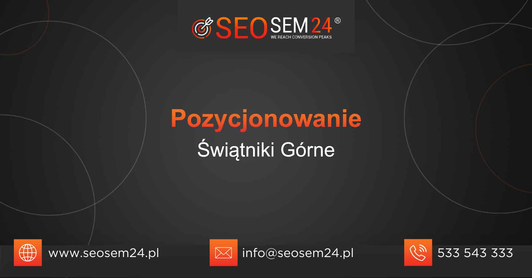 Pozycjonowanie Świątniki Górne