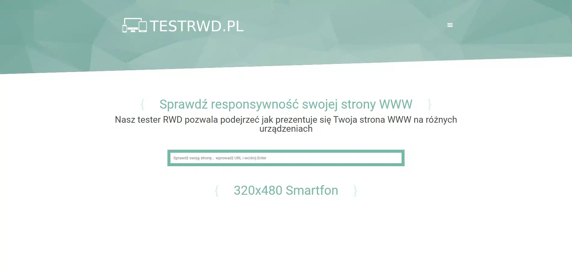 TEST RWD - narzędzie do testowania responsywności