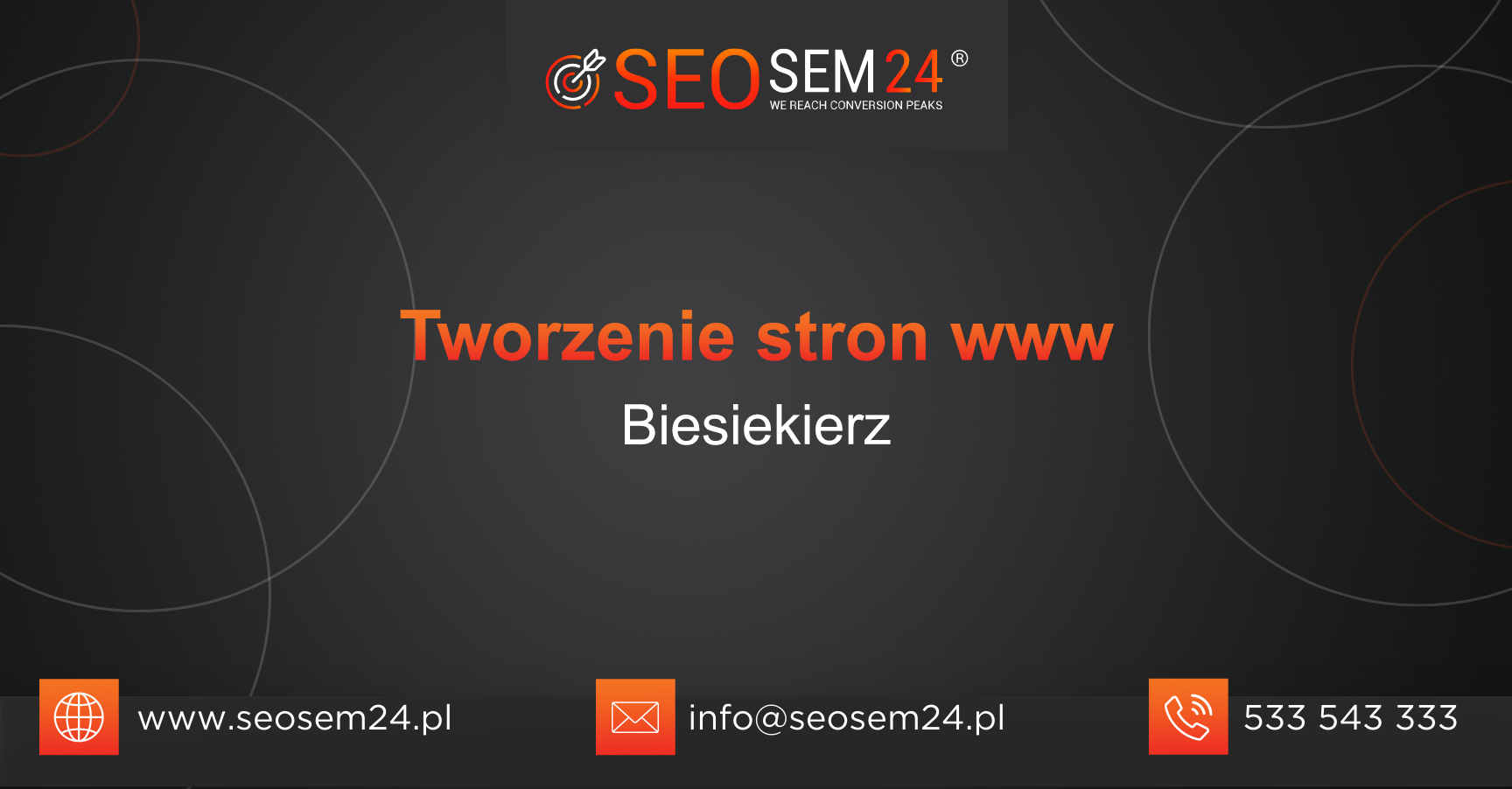 Tworzenie stron www Biesiekierz