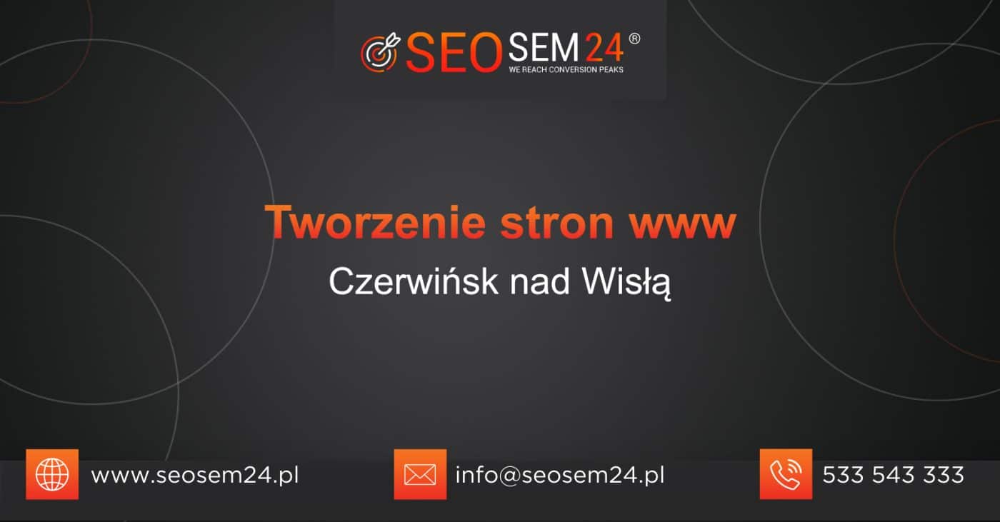 Tworzenie stron www Czerwińsk nad Wisłą