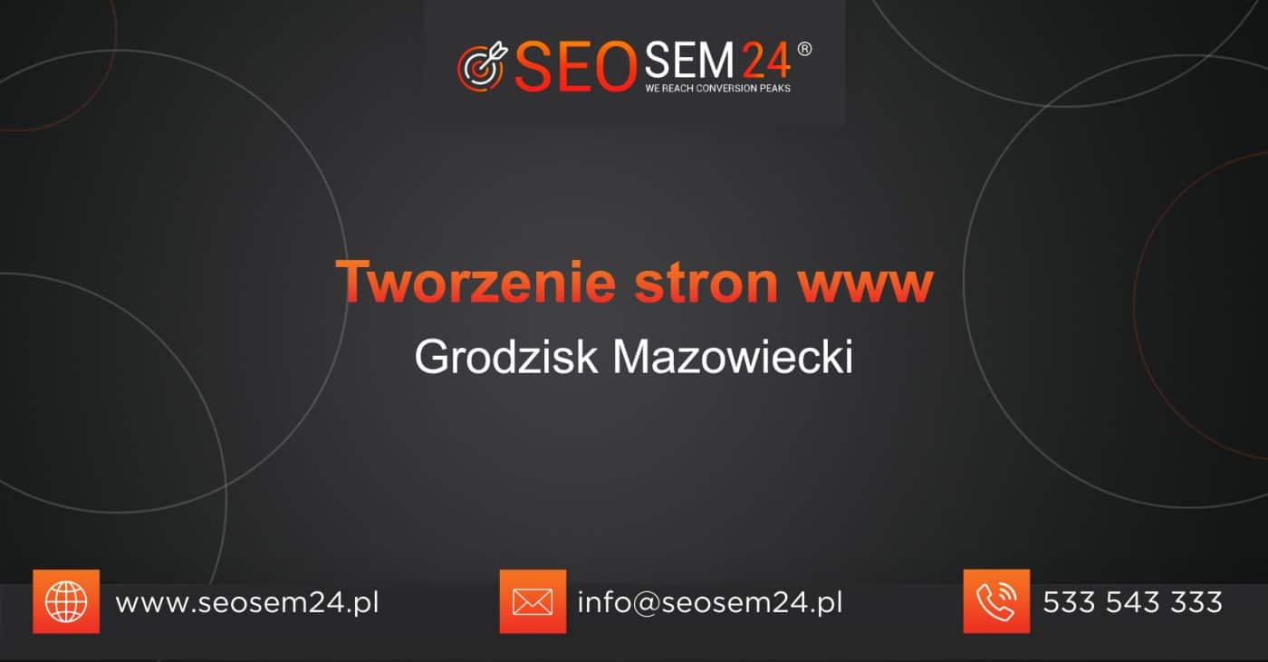 Tworzenie stron www Grodzisk Mazowiecki