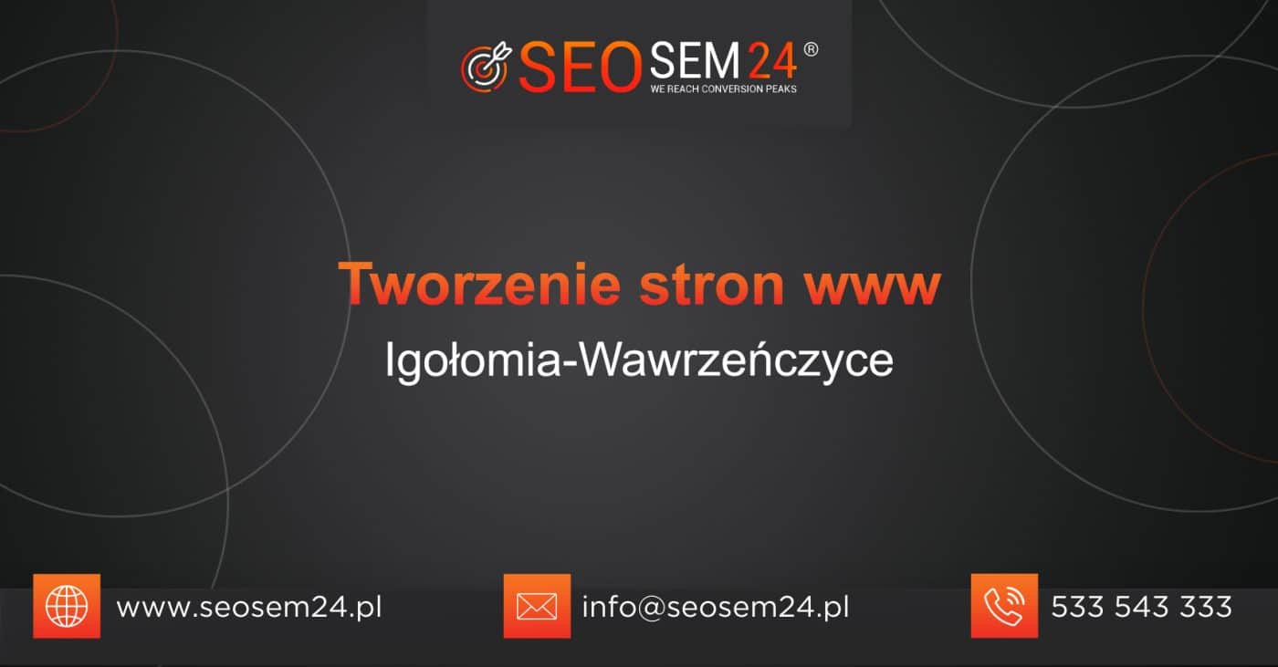 Tworzenie stron www Igołomia-Wawrzeńczyce