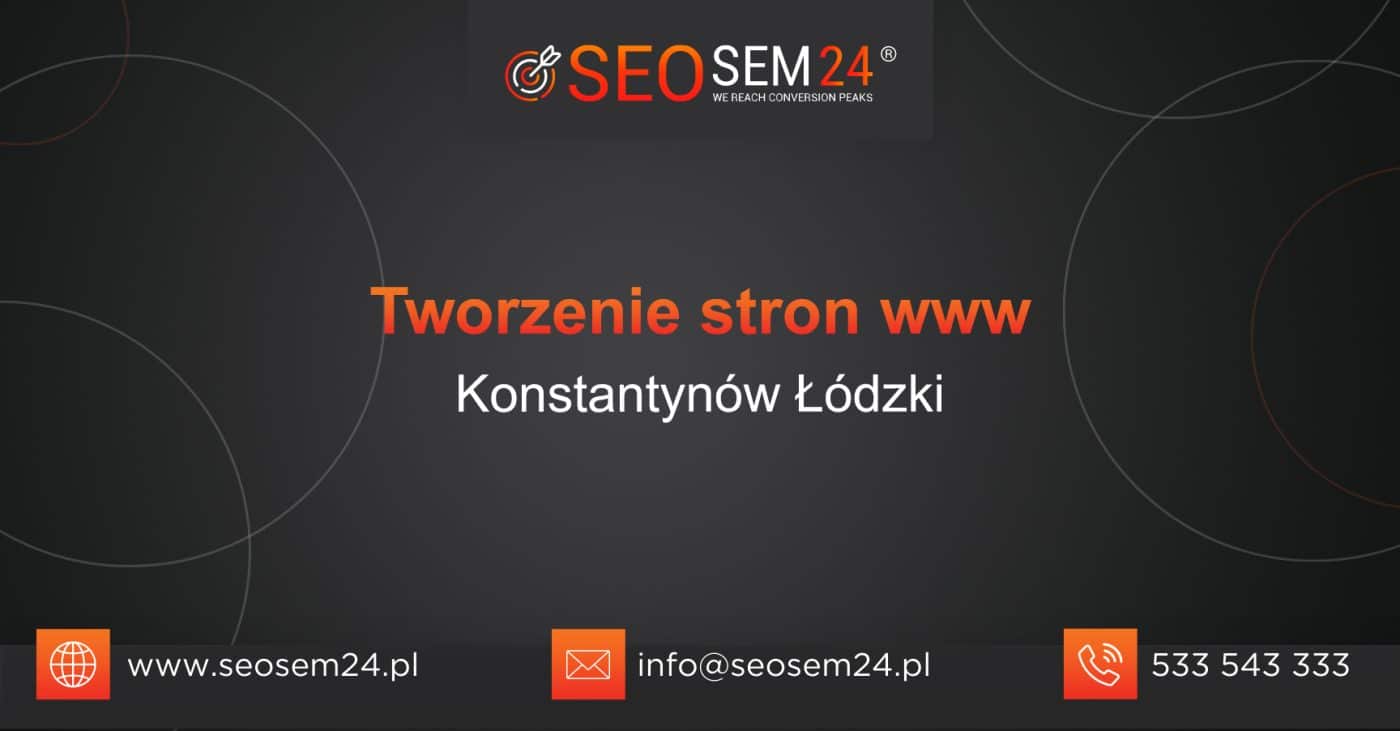 Tworzenie stron www Konstantynów Łódzki