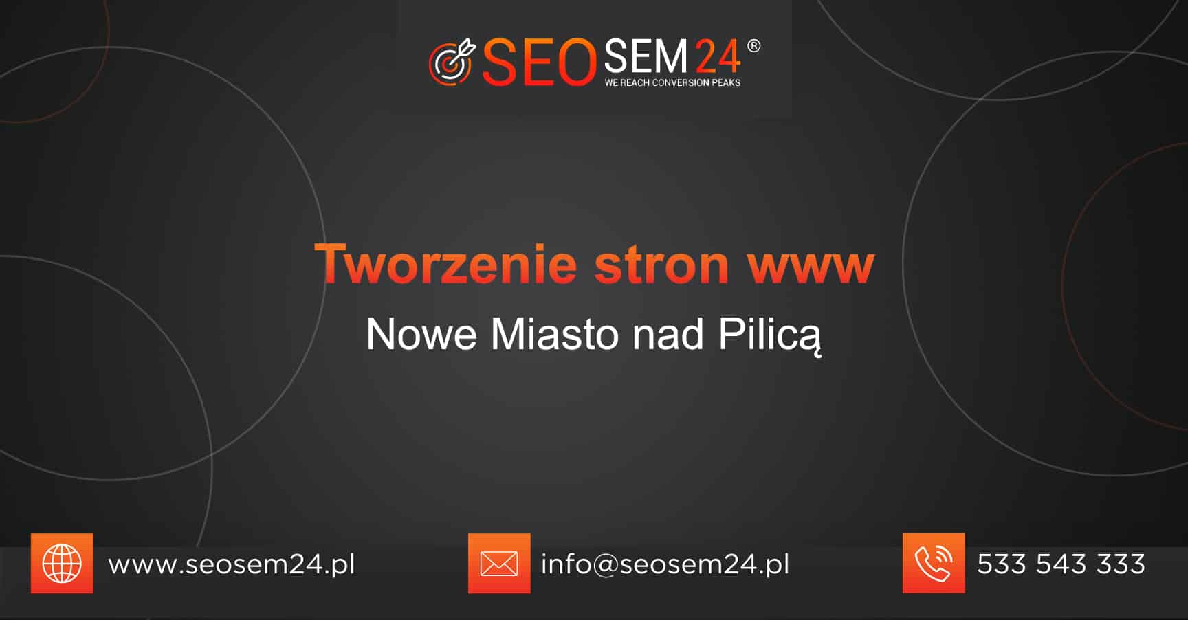 Tworzenie stron www Nowe Miasto nad Pilicą