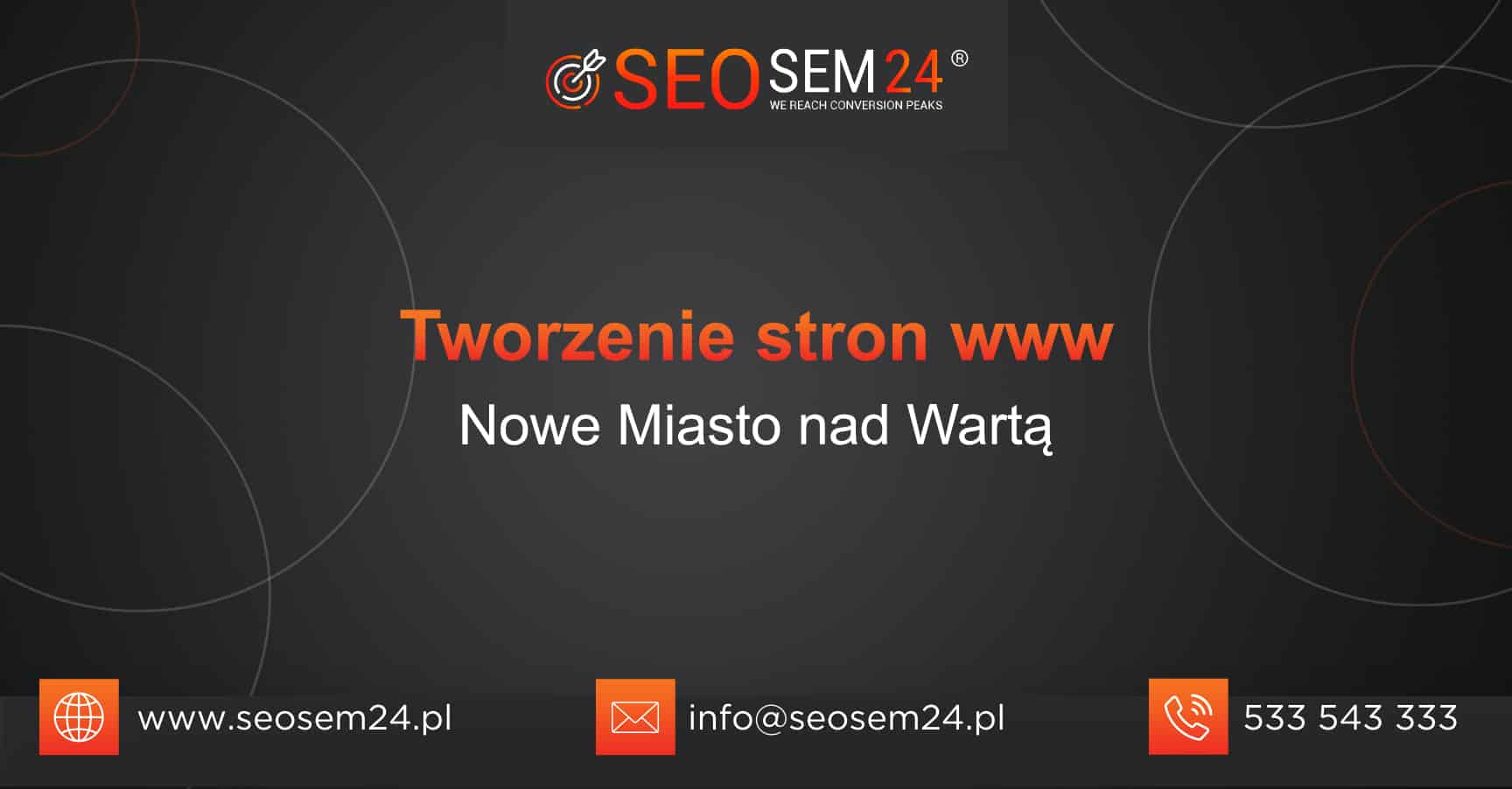 Tworzenie stron www Nowe Miasto nad Wartą